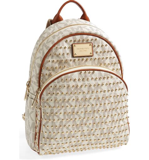 michael kors studded backpack nordstrom|Michael Kors Backpack for men.